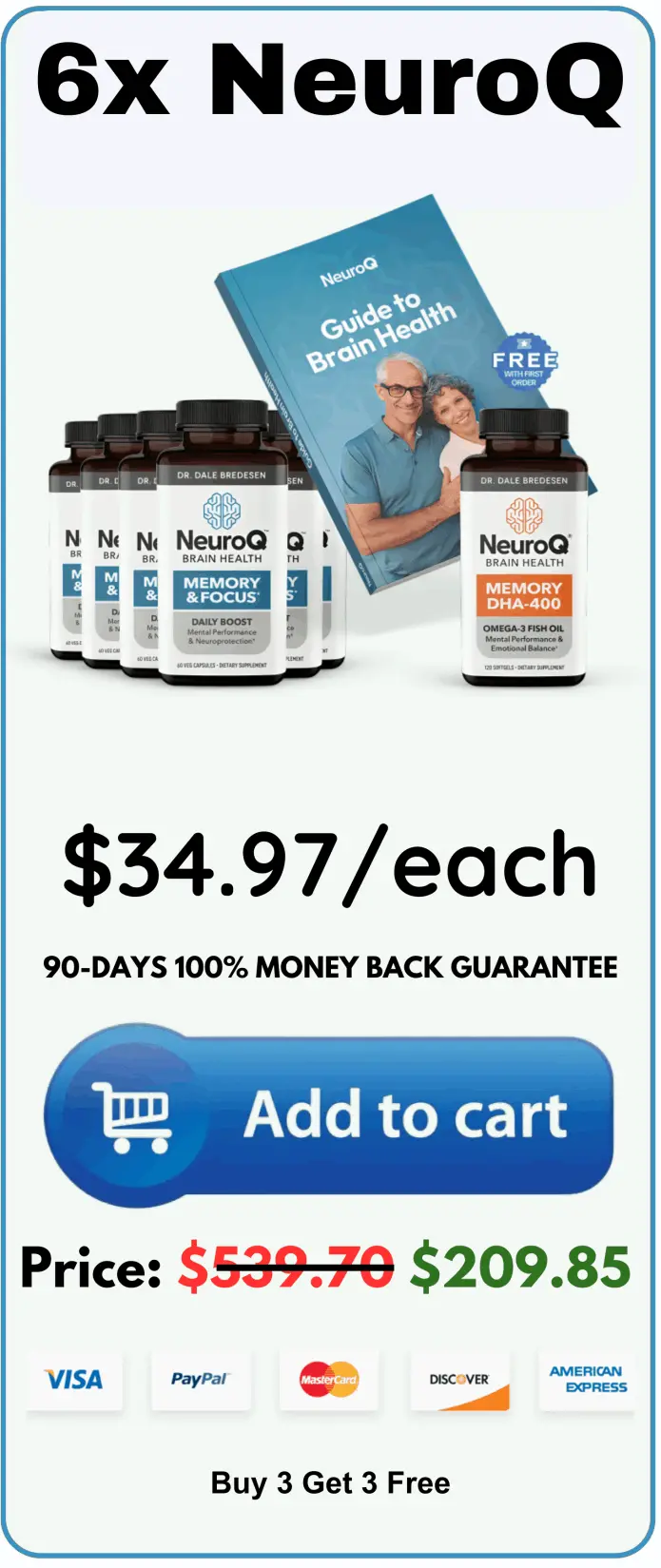 NeuroQ offer package price 